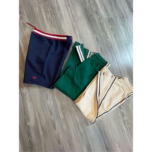 NWOT Wilson sweatpants & shorts 3 piece bundle Size M - Picture 1 of 16